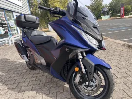 Moto / Scooter KYMCO AK 550 – VERSION TOURING – BLEU MAT – 10 160 KM – GARANTIE 3 MOIS 2021
