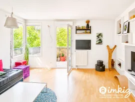 Vente 3 pièces avec  terrasse parking ascenseur 17e