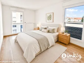 Vente T3 de 60m² - garage, balcon, 2018 - Clé en main !