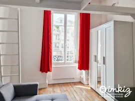 Paris 20ᵉ  Studio avec mezzanine et cour privative Paris 20e