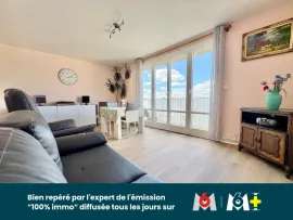 Vente Appartement 4 pièces – 3 chambres - 78,05 m² – Quartier Blordière – Dernier étage avec vue dégagée, balconnet, cave et stationnement