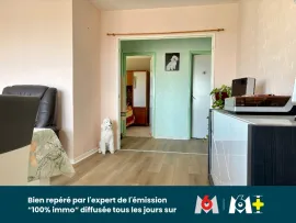 Vente Appartement 4 pièces – 3 chambres - 78,05 m² – Quartier Blordière – Dernier étage avec vue dégagée, balconnet, cave et stationnement