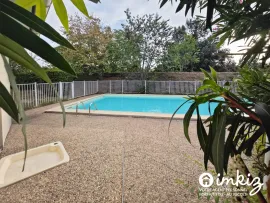 Vente T3 avec piscine et parking sécurisés  - Lalande