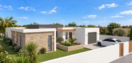 Vente VILLA MODERNE  130m2 + TERRAIN 4faces