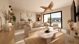 Vente VILLA MODERNE 130M2 + TERRAIN 3 FACES