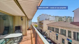 Vente NUE-PROPRIÉTÉ à Antibes T3, Centre-Ville, Terrasse, Double Box, 36 % de décote