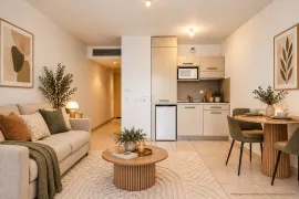 Vente Nice - Riquier - Coquet studio de 21 m² dans une résidence avec gardien et piscine