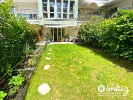Vente 4 pièces en rez-de-jardin avec terrasse, jardin