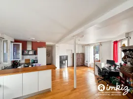 Bel Appartement 2 pièces 75m2 au total avec cour Choisy-le-Roi