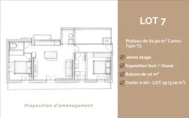 Vente Pelvoux : T3 à rénover, soleil et panorama