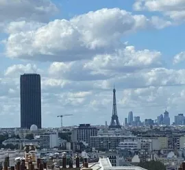 Beau 2P 42,5 m² orienté ouest avec balcon filant Paris 13e