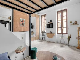 Location Beau 2P meublé 25m² entièrement rénové