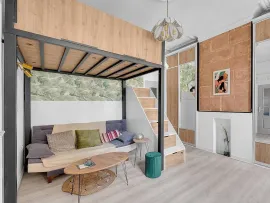 Location Beau 2P meublé 25m² entièrement rénové
