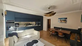T2 meublé 52 m² rénové — Gaité Montpartnasse Paris 14e