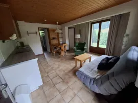 Location Appt au calme dans chalet : jardin et vue montagne