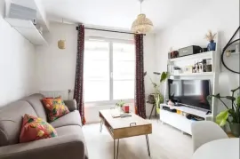 Location Beau T2 meublé 35m² Clichy lumineux
