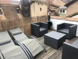 Location Magnifique duplex avec terrasse vue cathédrale