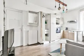 Location Beau 2P meublé 30m² sur cour