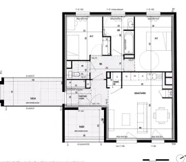 Location Beau T3 neuf 68m2 +17m2 balcon