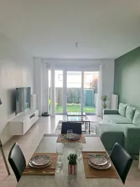 Beau duplex meublé 75 m² avec jardin et parking Lille