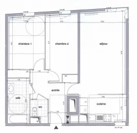 Location Grand 3P avec parking à 2 pas du RER A