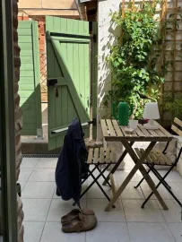 Location Studio meublé rénové + terrasse – calme – Dupuy /