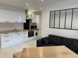 Beau T2 meublé 37m² rénové Nancy