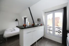 Superbe studio meublé 23m² proche marché Poncelet Paris 17e