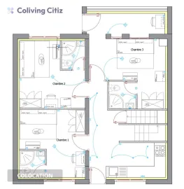 Colocation Chambre en colocation