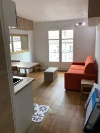 Location Loue studio meuble 19m2 lyon 7eme