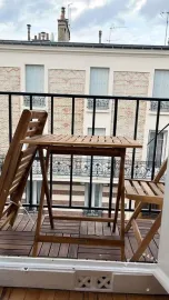 Location Beau T2 meublé 45m² lumineux et calme (balcon)