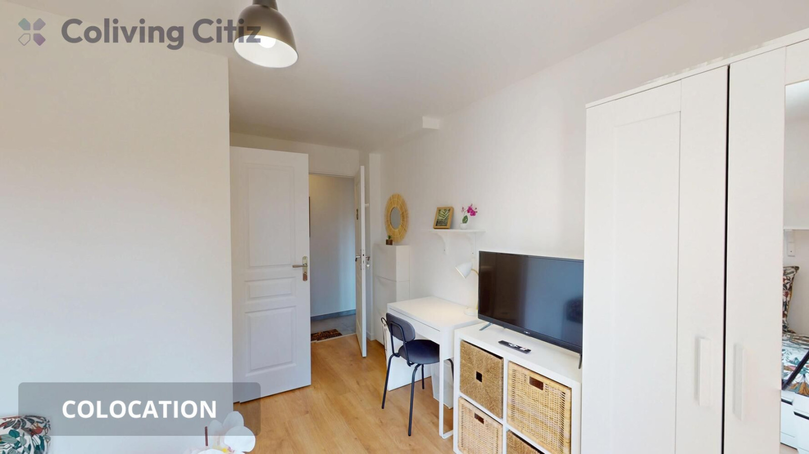 Chambre avec salle de bain wc Orly