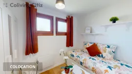 Colocation Chambre avec salle de bain wc