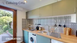 Colocation Chambre avec salle de bain wc