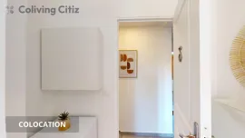 Colocation Chambre avec salle de bain wc