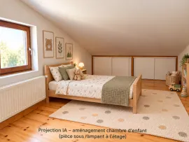 Vente ANCIEN CUVAGE RÉNOVÉ – 100 M², 3 CHAMBRES, GRAND GARAGE ET JARDIN