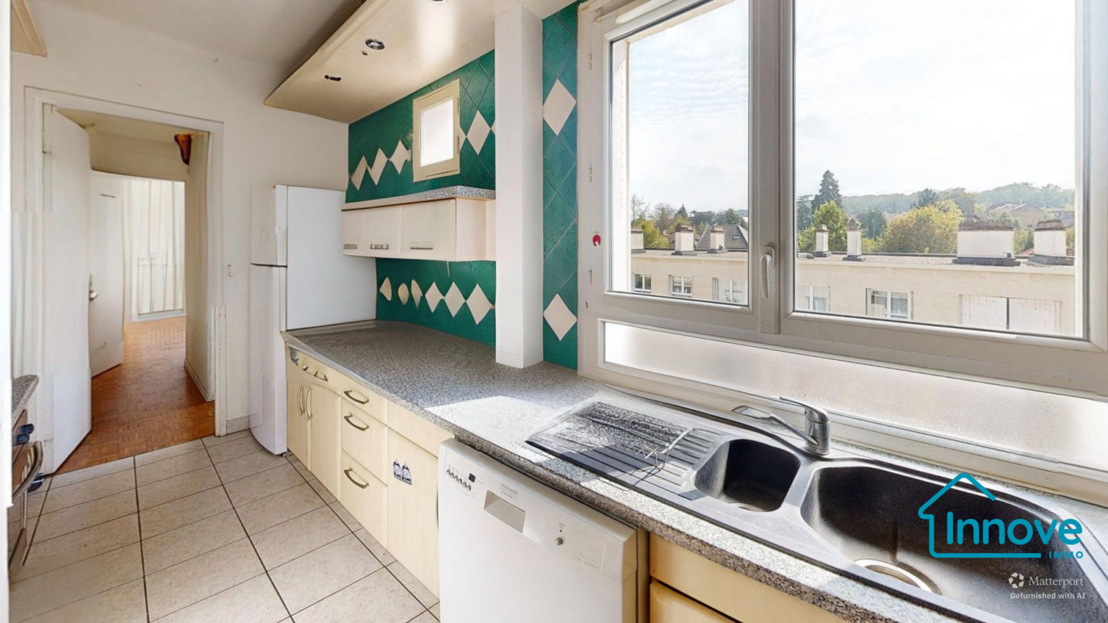 Vente Appartement 4 pièces très lumineux – 3 chambres – Double e