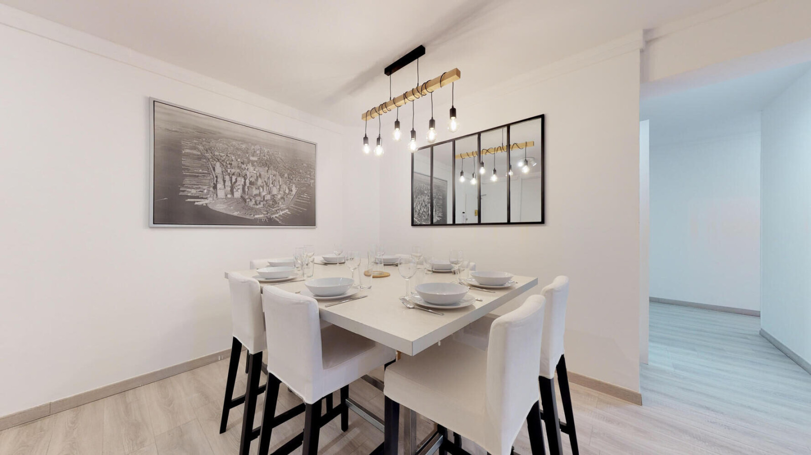 Chambre en colocation appartement meublé Lyon 8e