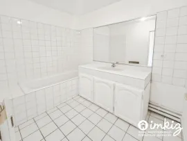 Vente T4 de 91 m² dernier étage, balcon, garage, cave