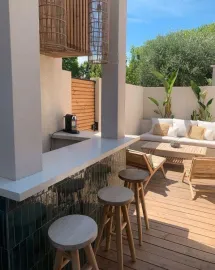 Location Appartement avec grand balcon, à 100 m des plages