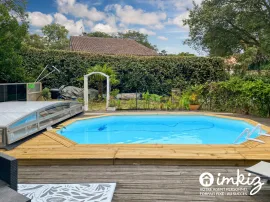 Vente Rare - maison avec piscine + terrain constructible
