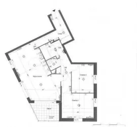 Location Beau 3P 72m² avec balcon 7m²