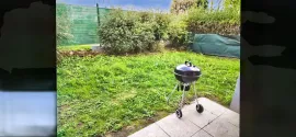 Location T3 avec jardin + 2 parking dans résidence moderne
