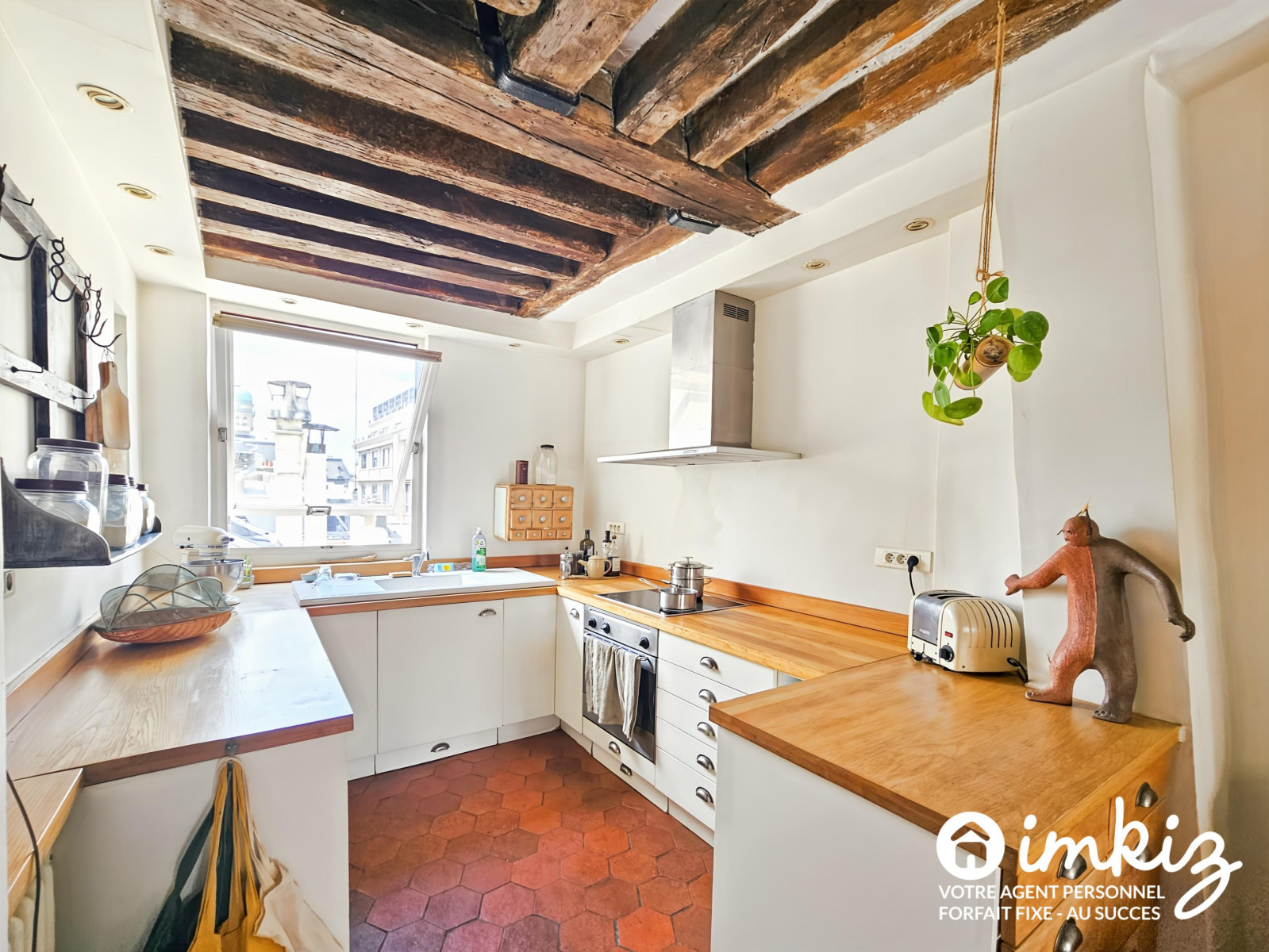Vente Duplex atypique en dernier étage