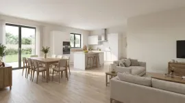 Vente Maison neuve de plain-pied 98 m² 3 ch. + terrain 774 m² à Mardié