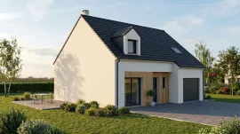 Maison neuve 90 m² 3 ch. + terrain 582 m² à Le Bardon Le Bardon