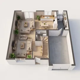 Vente Maison neuve 100 m² 3 ch. + terrain 502 m² à Saran