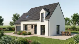 Maison neuve 104 m² 4 ch. + terrain 1070 m² à Fay-aux-Loges Fay-aux-Loges