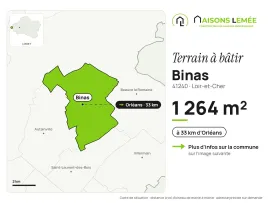 Vente Terrain à bâtir 1 264 m² à Binas