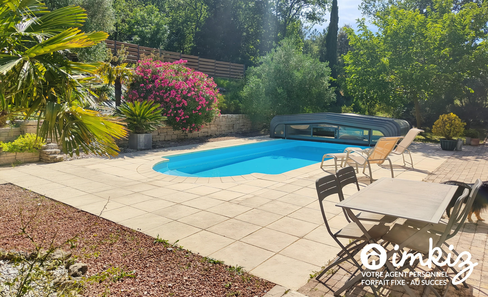 Vente 2 Maisons de plain pied de 9 et  4 pièces piscine
